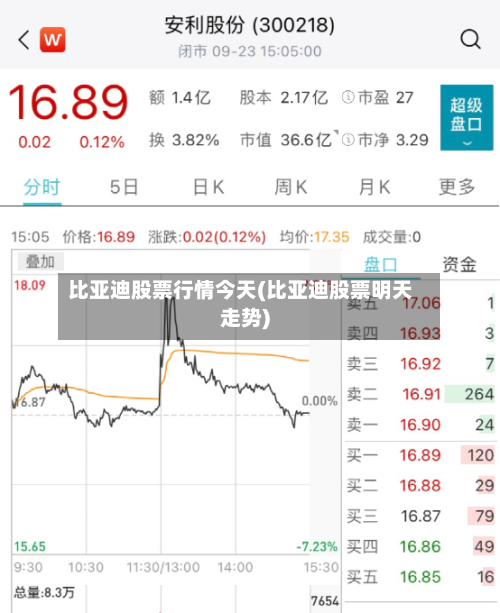 比亚迪股票行情今天(比亚迪股票明天走势)-第3张图片