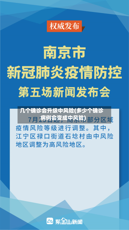 几个确诊会升级中风险(多少个确诊病例会变成中风险)