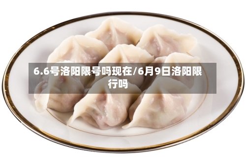 6.6号洛阳限号吗现在/6月9日洛阳限行吗