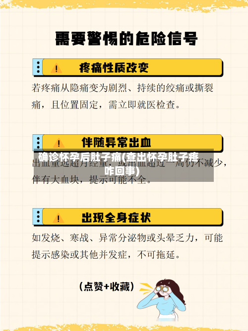 确诊怀孕后肚子痛(查出怀孕肚子疼咋回事)-第3张图片