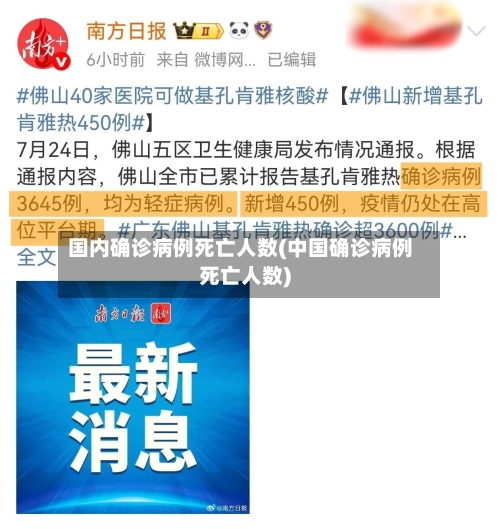 国内确诊病例死亡人数(中国确诊病例死亡人数)-第2张图片