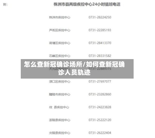 怎么查新冠确诊场所/如何查新冠确诊人员轨迹-第3张图片