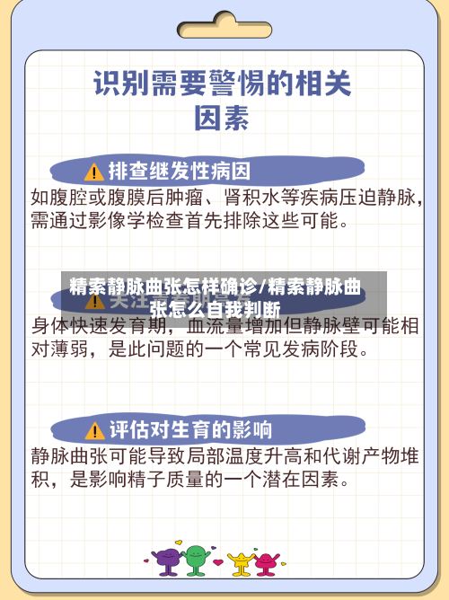 精索静脉曲张怎样确诊/精索静脉曲张怎么自我判断