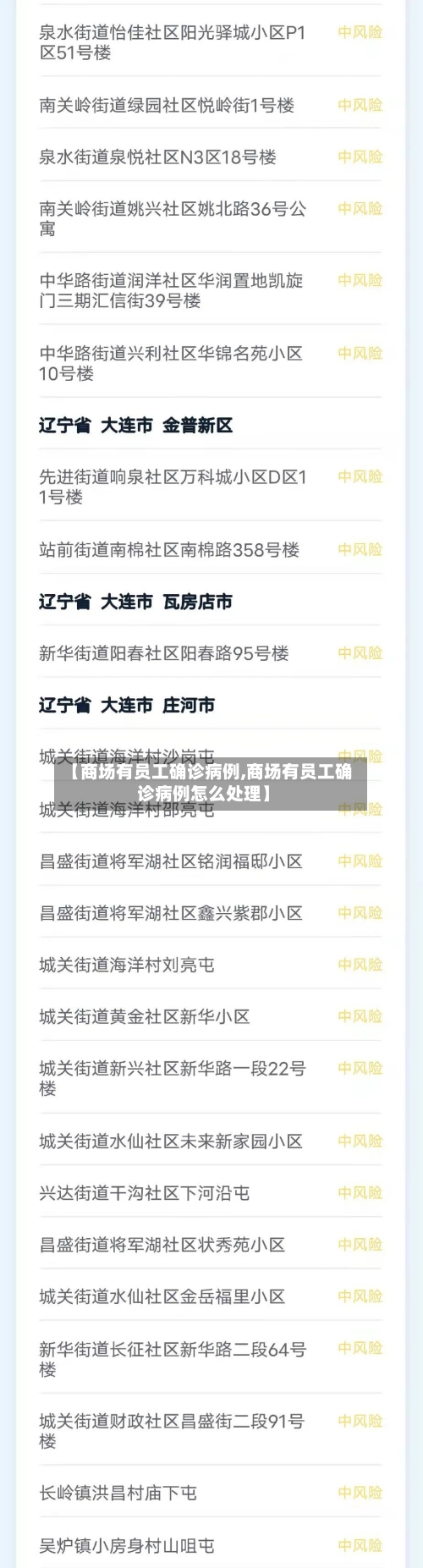 【商场有员工确诊病例,商场有员工确诊病例怎么处理】-第3张图片