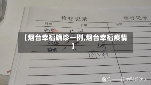 【烟台幸福确诊一例,烟台幸福疫情】-第2张图片