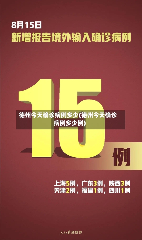 德州今天确诊病例多少(德州今天确诊病例多少例)