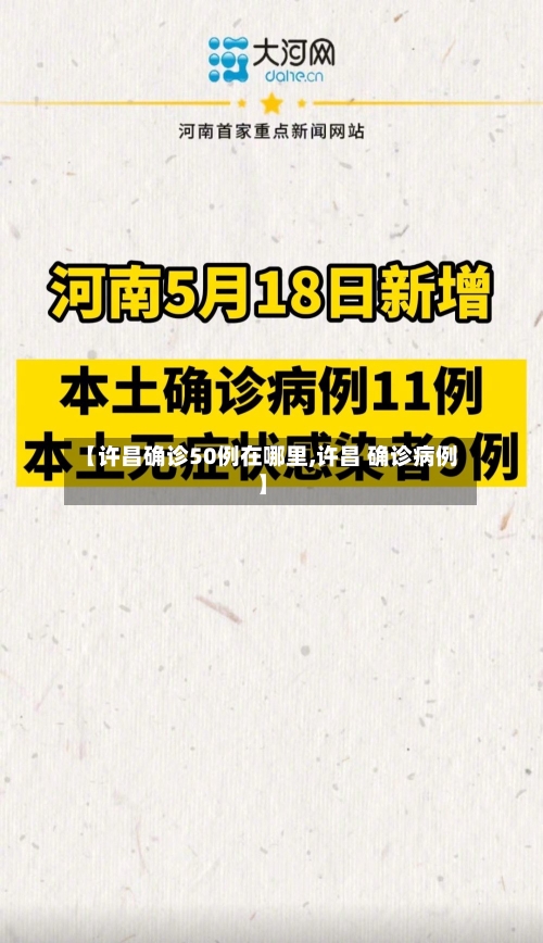 【许昌确诊50例在哪里,许昌 确诊病例】-第2张图片