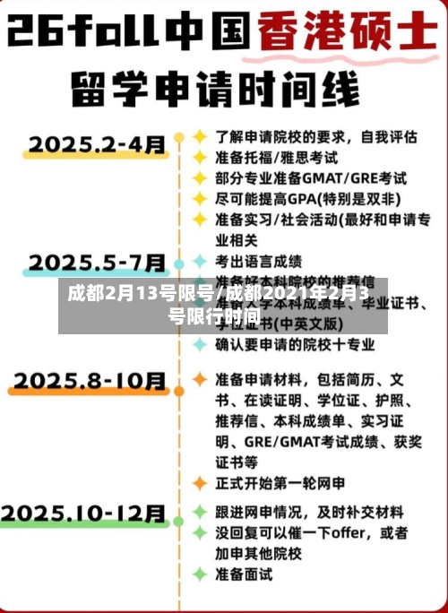 成都2月13号限号/成都2021年2月3号限行时间