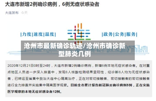 沧州市最新确诊轨迹/沧州市确诊新型肺炎几例-第3张图片