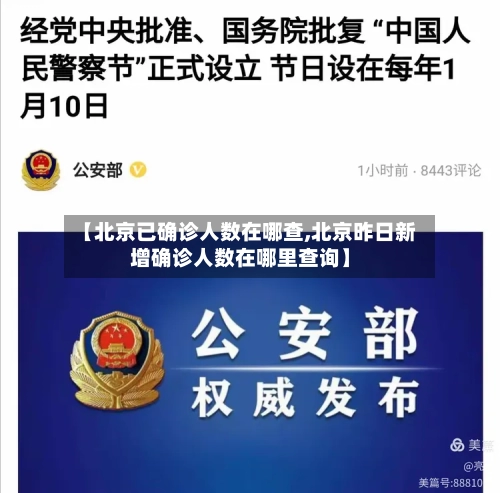 【北京已确诊人数在哪查,北京昨日新增确诊人数在哪里查询】