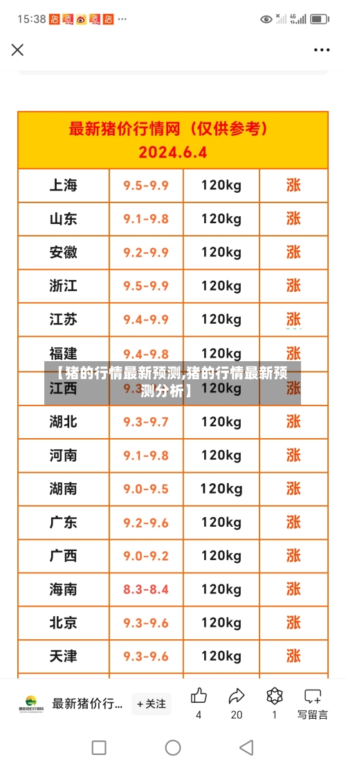 【猪的行情最新预测,猪的行情最新预测分析】-第2张图片
