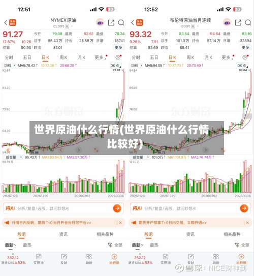 世界原油什么行情(世界原油什么行情比较好)