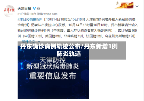 丹东确诊病例轨迹公布/丹东新增1例肺炎轨迹-第3张图片