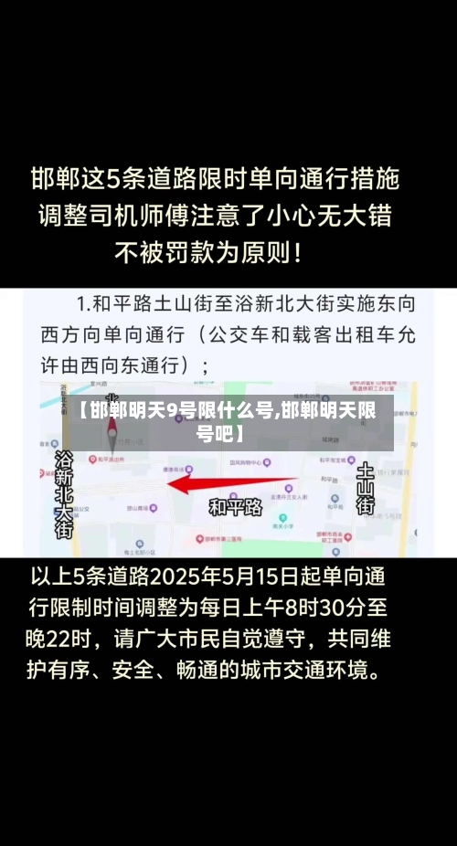 【邯郸明天9号限什么号,邯郸明天限号吧】-第3张图片