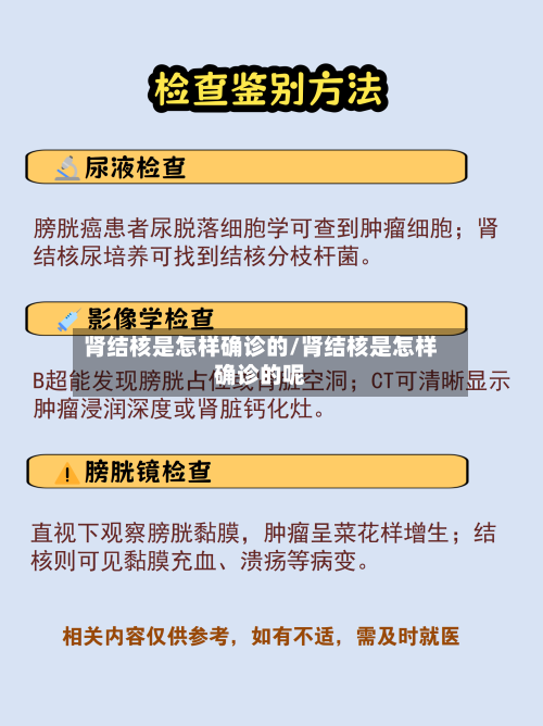 肾结核是怎样确诊的/肾结核是怎样确诊的呢