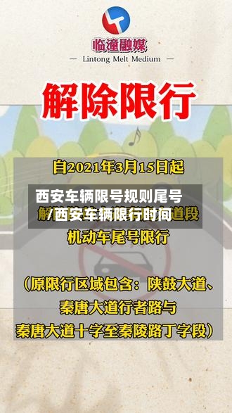 西安车辆限号规则尾号/西安车辆限行时间