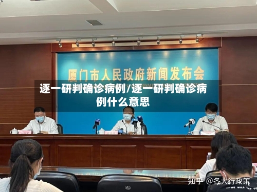 逐一研判确诊病例/逐一研判确诊病例什么意思