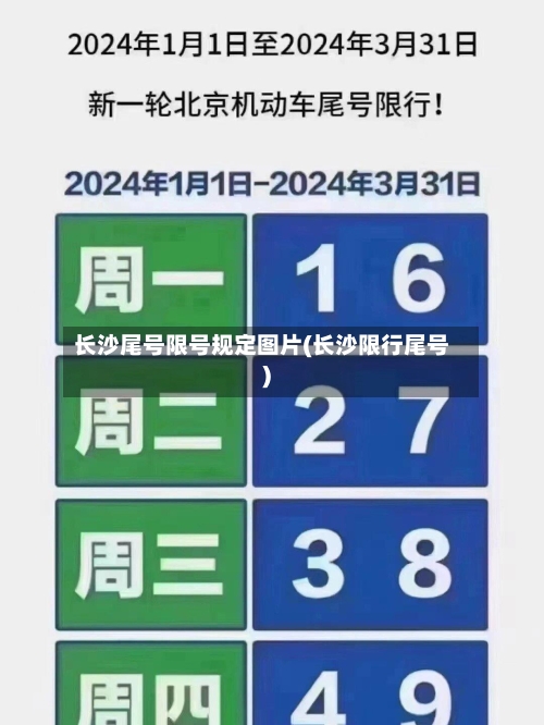 长沙尾号限号规定图片(长沙限行尾号)-第2张图片