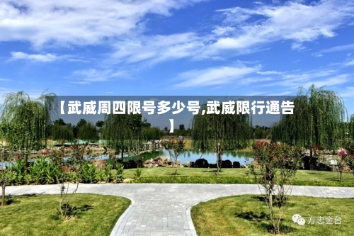 【武威周四限号多少号,武威限行通告】-第2张图片