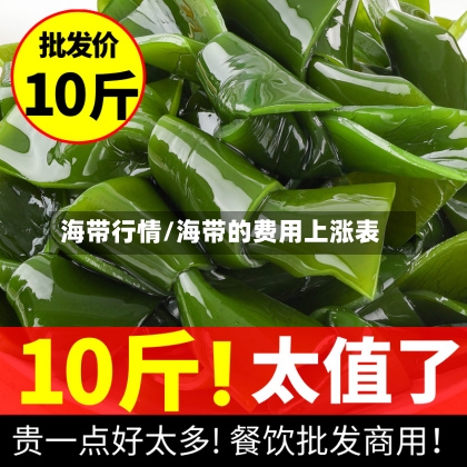海带行情/海带的费用上涨表-第3张图片