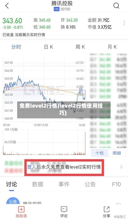免费level2行情(level2行情使用技巧)-第2张图片