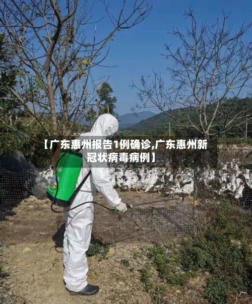 【广东惠州报告1例确诊,广东惠州新冠状病毒病例】