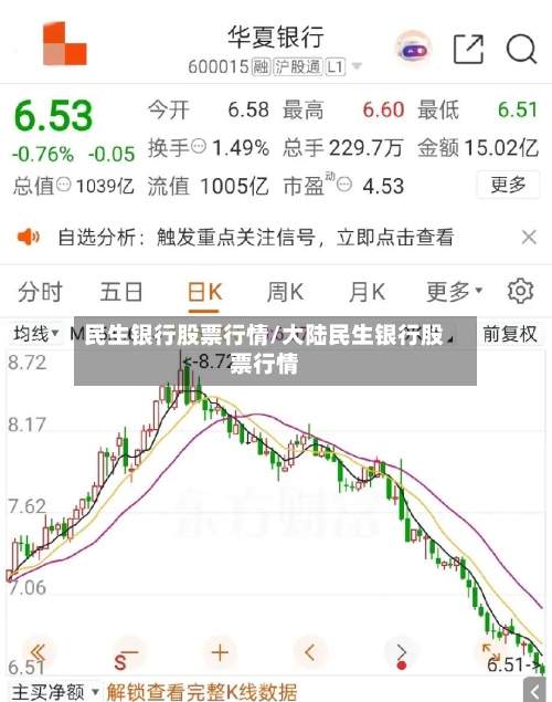 民生银行股票行情/大陆民生银行股票行情