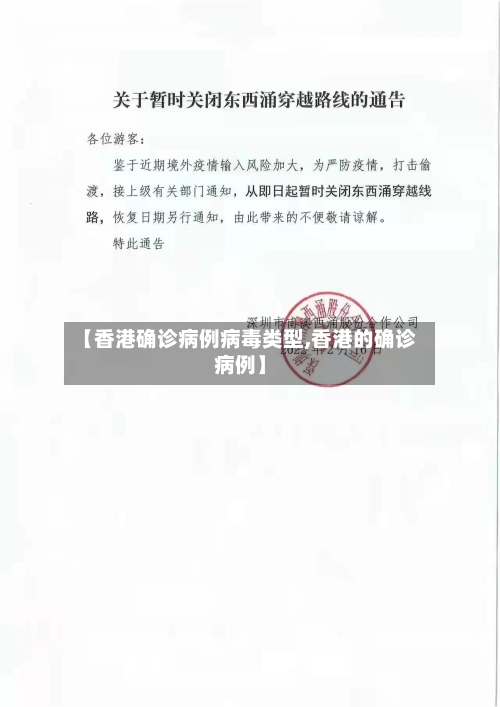 【香港确诊病例病毒类型,香港的确诊病例】-第2张图片