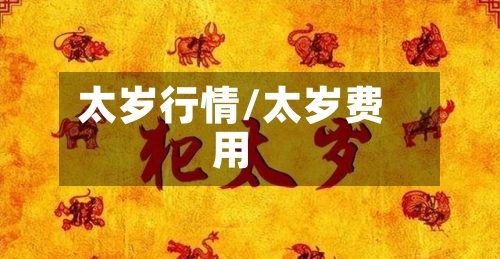 太岁行情/太岁费用-第2张图片