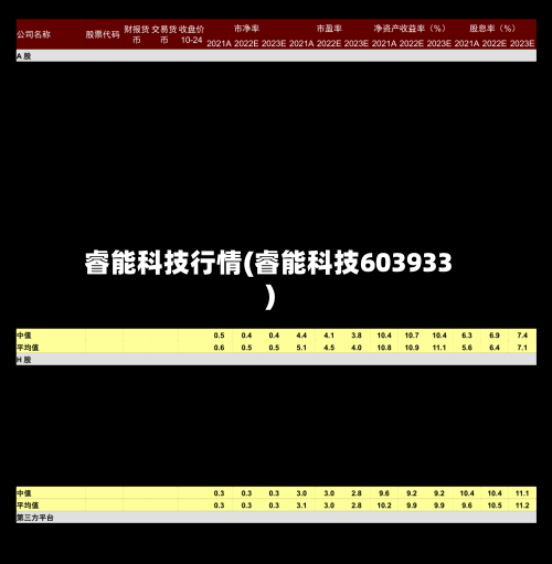 睿能科技行情(睿能科技603933)-第2张图片