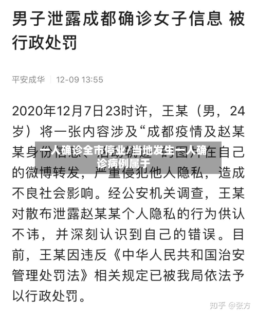 一人确诊全市停业/当地发生一人确诊病例属于-第3张图片