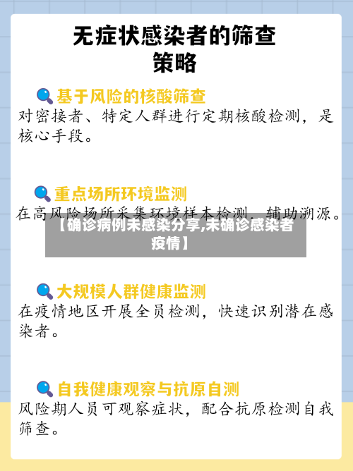 【确诊病例未感染分享,未确诊感染者疫情】-第2张图片