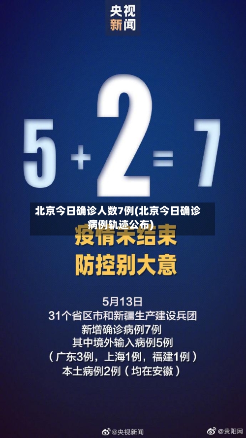 北京今日确诊人数7例(北京今日确诊病例轨迹公布)-第2张图片