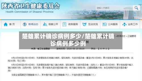 楚雄累计确诊病例多少/楚雄累计确诊病例多少例-第3张图片